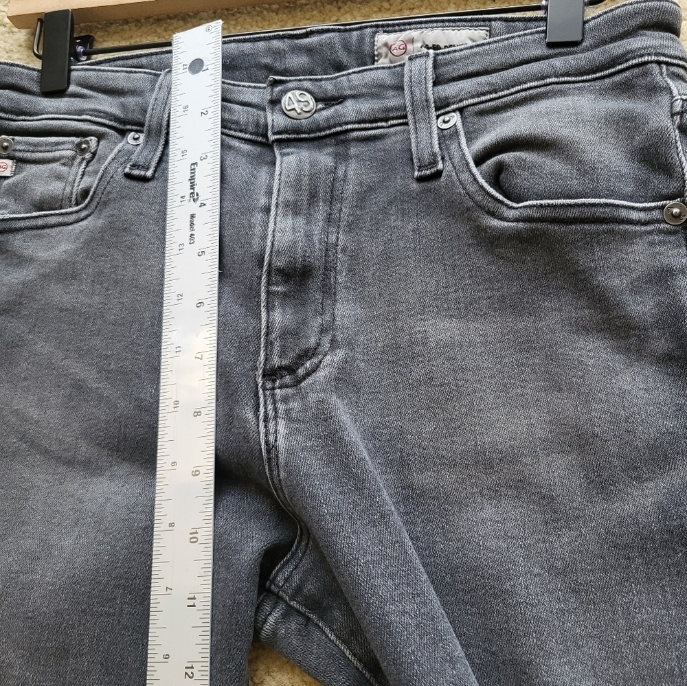 Ag Adriano Goldschmied Gray Skinny Jeans with Stretch - Picture 5 of 12